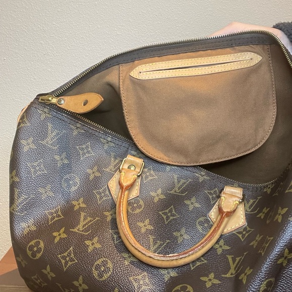 LOUIS VUITTON SPEEDY 40 VINTAGE - Picture 9 of 10